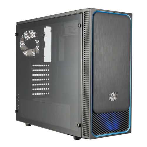 MASTERBOX E500L - SIDE-PANEL - BLUE - CABINET